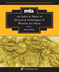 An Index to Music in Selected Historial Anthologies of Western Art Music, Part 2 book cover